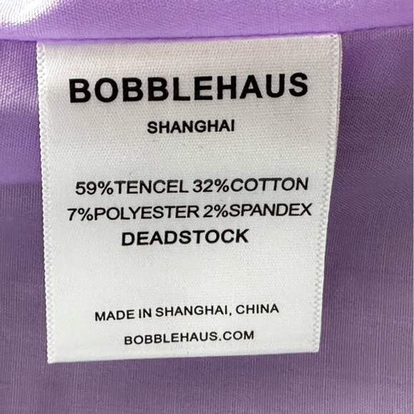 NEW BOBBLEHAUS Lavender Pastel Purple Utility Cargo Vest Size Medium - Picture 6 of 8